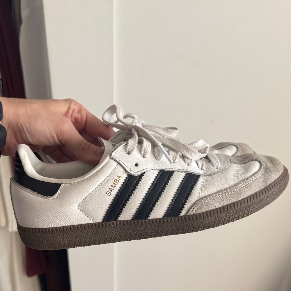 Adidas Samba White Black Sneakers